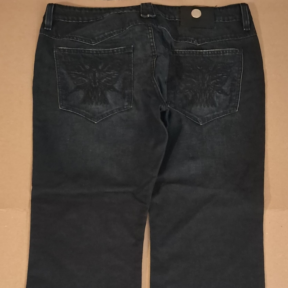 Antik Denim Black Boot Cut Jeans